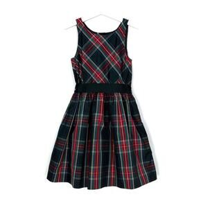 Polo Ralph Lauren Plaid Fit and Flare Dress